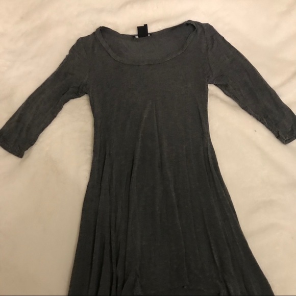 Cotton Dress High-Low - Picture 5 of 5